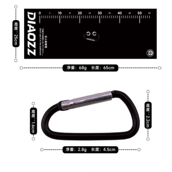 Prosop multifunctional portabil pentru pescuit