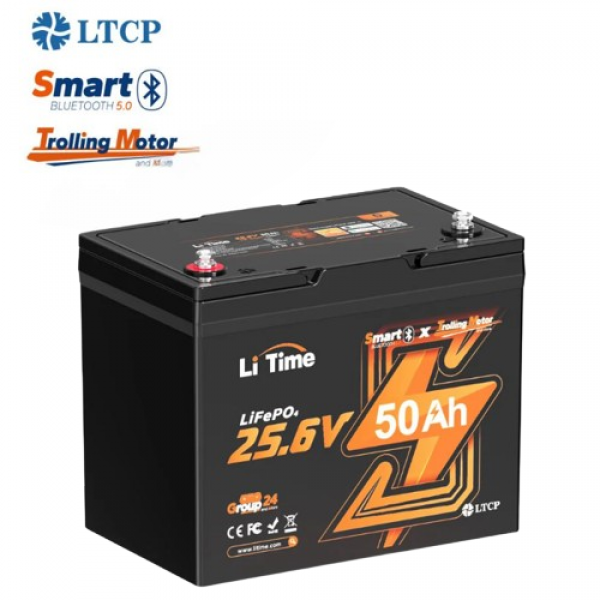 Baterie cu litiu 24V 50Ah Bluetooth Deep Cycle pen...