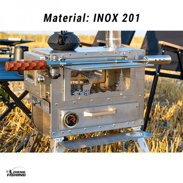 Soba Portabila de Camping