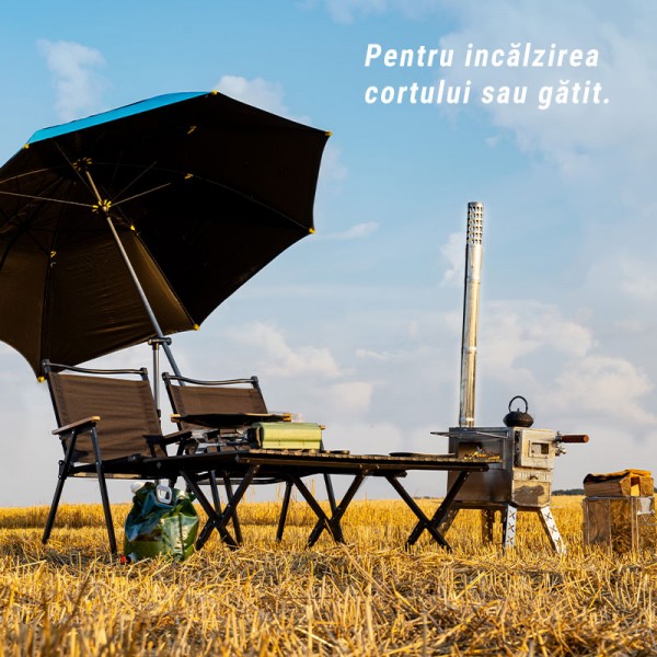 Soba Portabila de Camping