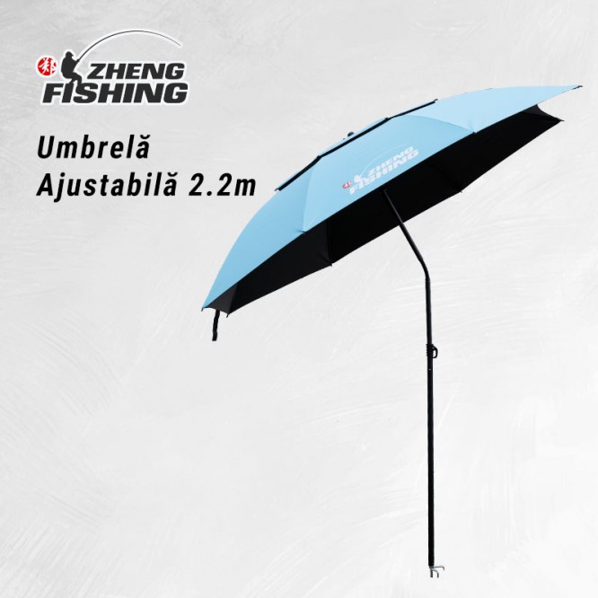 Umbrela de Pescuit Ajustabila 2.2m/Anti-UV